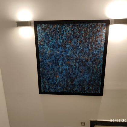 "AZUL" (SERIE TEXTURAS).      VENDIDO/SOLD